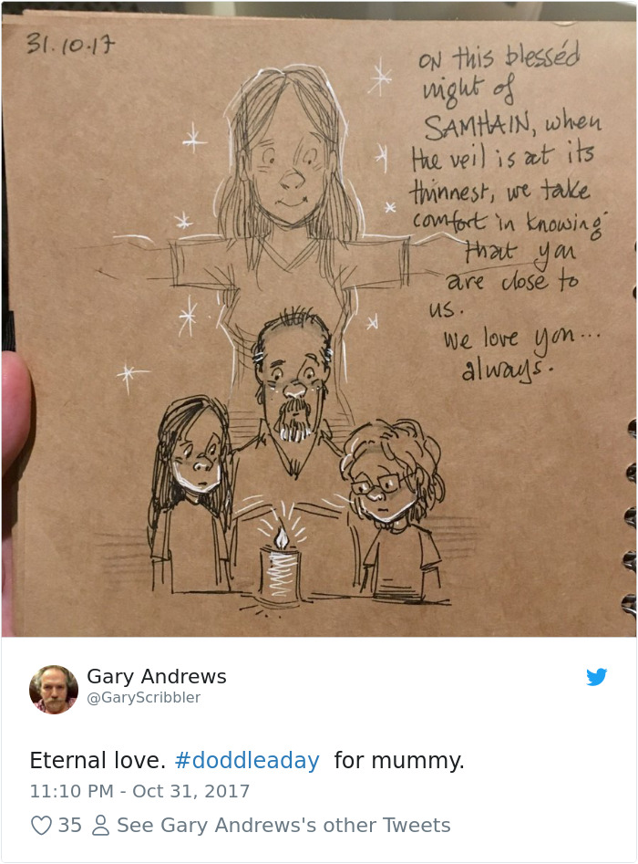 Disney Animator Illustrates Life With Two Children After His Wife Dies, And It Will Break Your Heart Disney Animator Illustrates Life With Two Children After His Wife Dies, And It Will Break Your Heart