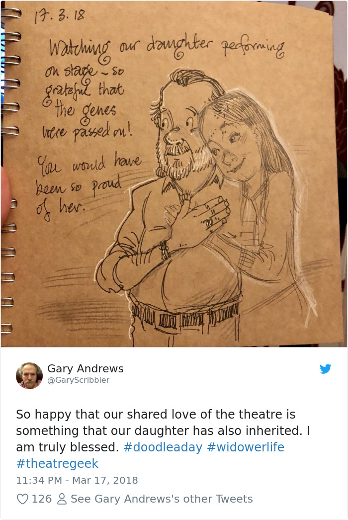 Disney Animator Illustrates Life With Two Children After His Wife Dies, And It Will Break Your Heart Disney Animator Illustrates Life With Two Children After His Wife Dies, And It Will Break Your Heart