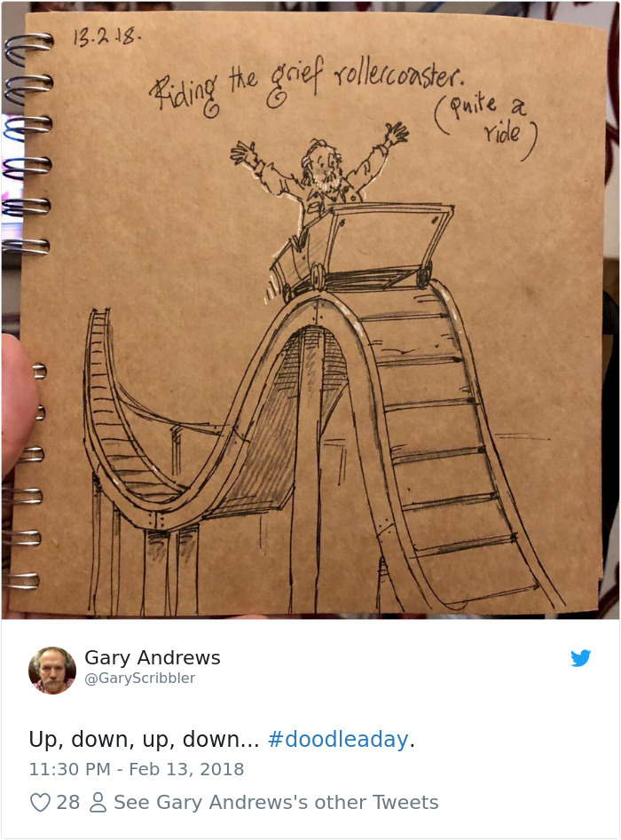Disney Animator Illustrates Life With Two Children After His Wife Dies, And It Will Break Your Heart Disney Animator Illustrates Life With Two Children After His Wife Dies, And It Will Break Your Heart