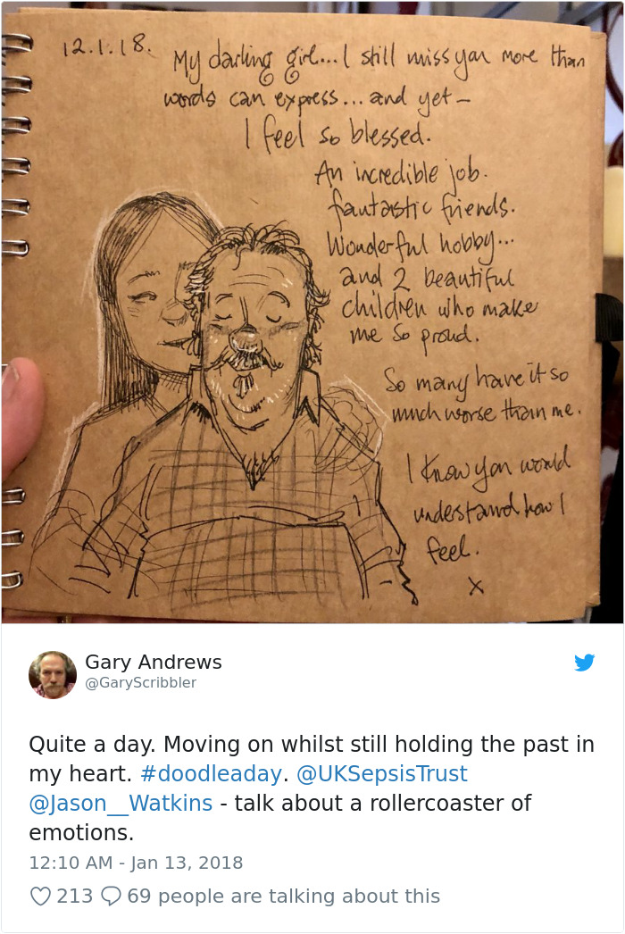 Disney Animator Illustrates Life With Two Children After His Wife Dies, And It Will Break Your Heart Disney Animator Illustrates Life With Two Children After His Wife Dies, And It Will Break Your Heart