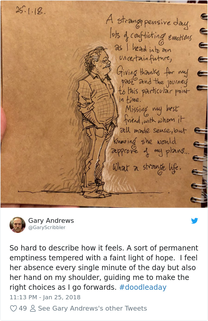 Disney Animator Illustrates Life With Two Children After His Wife Dies, And It Will Break Your Heart Disney Animator Illustrates Life With Two Children After His Wife Dies, And It Will Break Your Heart