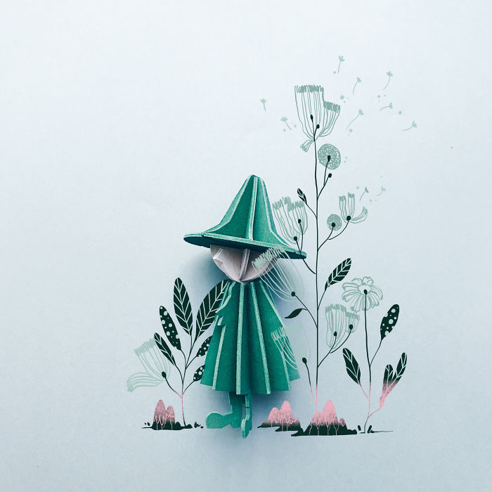 I Draw Around Random Objects I Find On My Work Desk To Create Surreal New Worlds I Draw Around Random Objects I Find On My Work Desk To Create Surreal New Worlds