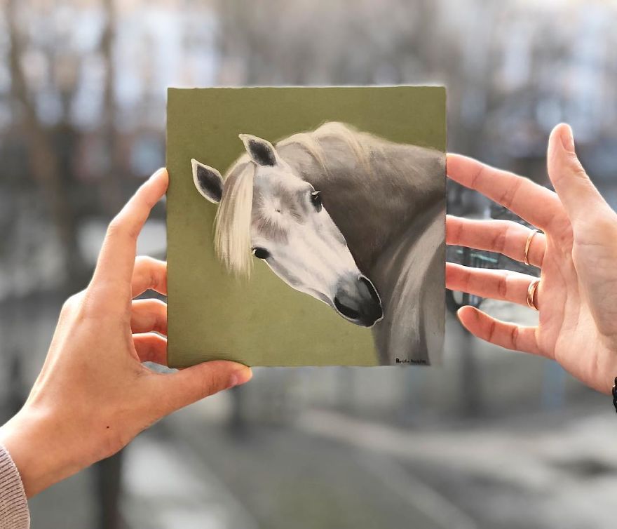 I Challenged Myself To Paint One Horse Portrait Every Day For 365 Days I Challenged Myself To Paint One Horse Portrait Every Day For 365 Days