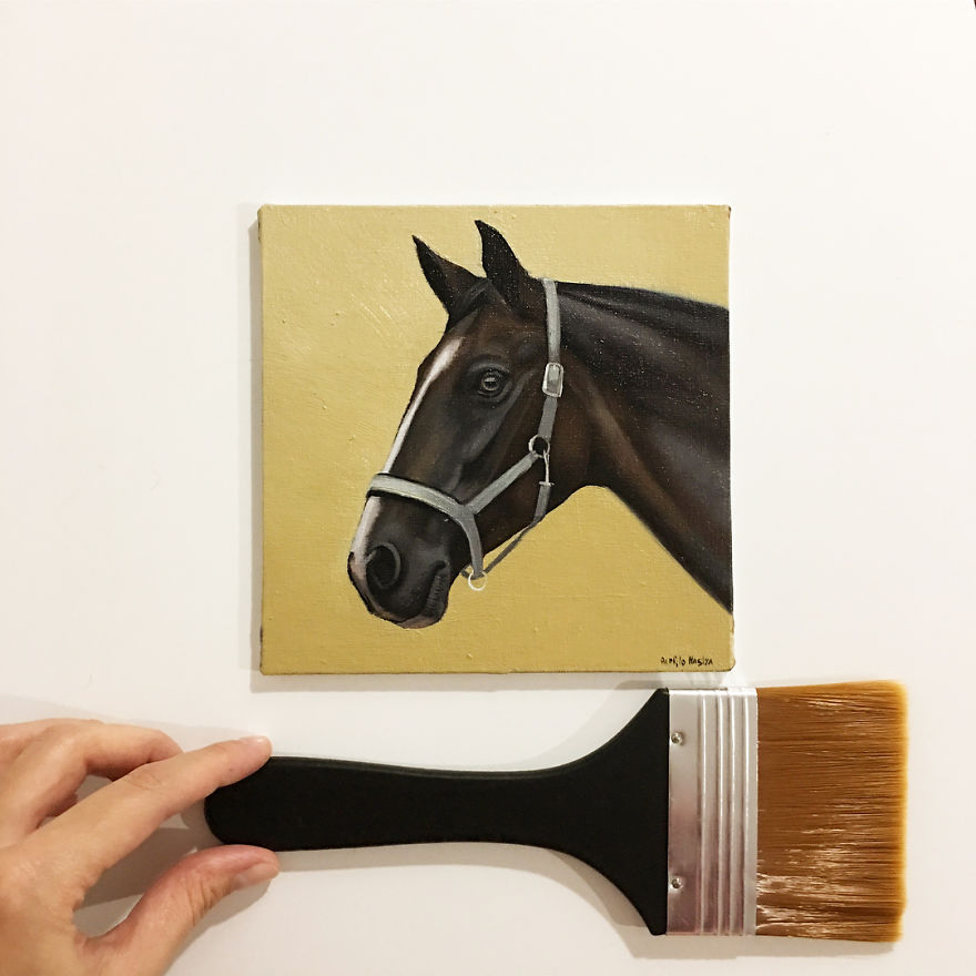 I Challenged Myself To Paint One Horse Portrait Every Day For 365 Days I Challenged Myself To Paint One Horse Portrait Every Day For 365 Days