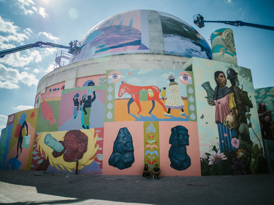 How 14 Artists From Around The World Raised Water Conservation Awareness With Large-Scale Public Art Murals In Mexico How 14 Artists From Around The World Raised Water Conservation Awareness With Large-Scale Public Art Murals In Mexico