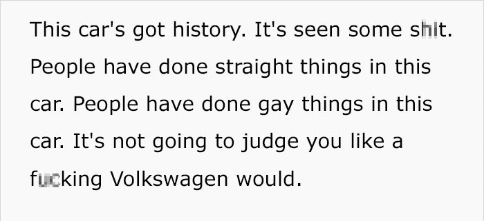 The Internet Is Dying From Laughter At The Way This Guy Is Trying To Sell His Old Car On Craigslist