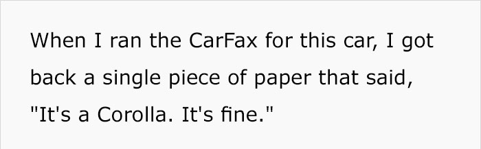 The Internet Is Dying From Laughter At The Way This Guy Is Trying To Sell His Old Car On Craigslist