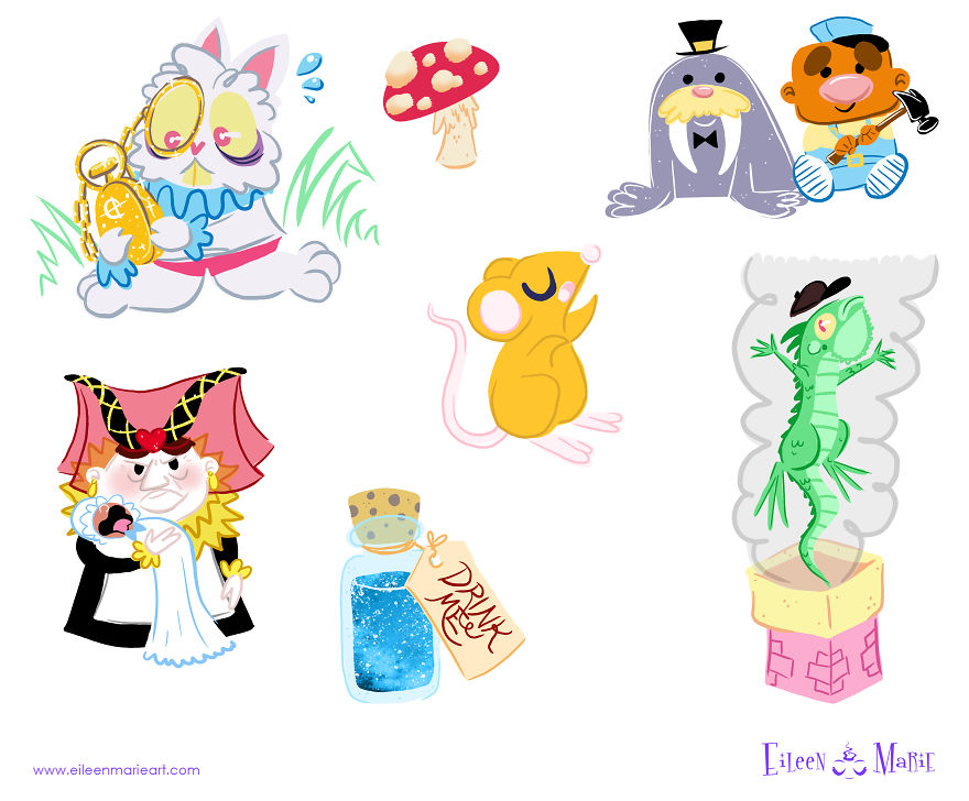 I Illustrated Alice’s Adventures In Wonderland I Illustrated Alice’s Adventures In Wonderland