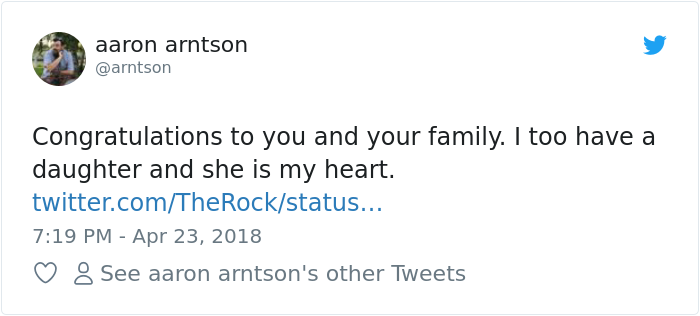 The Rock Welcomes A Baby Girl, And His Feminist Message Takes It To The Next Level The Rock Welcomes A Baby Girl, And His Feminist Message Takes It To The Next Level