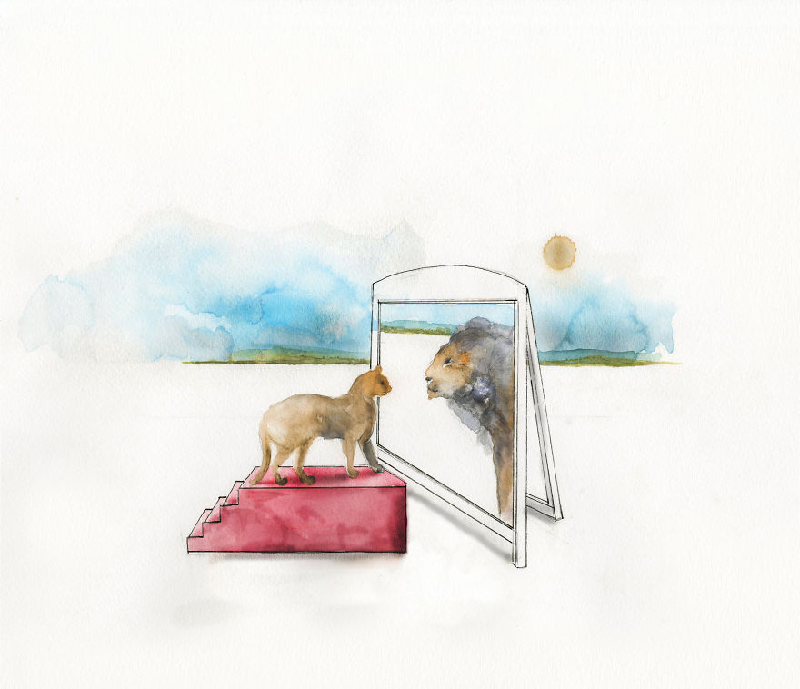 This Artist Found A Way To Teach A Path To Happiness&#8230; Through Paintings