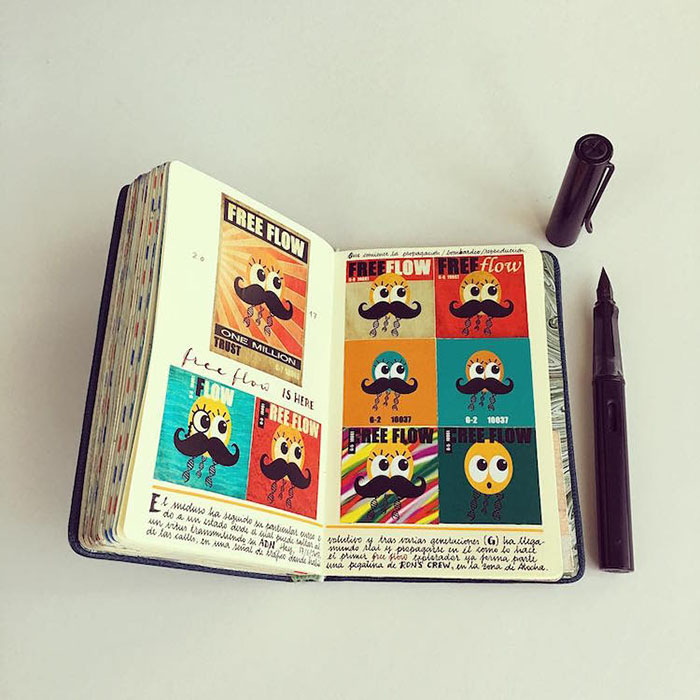 This Man Quit His Aeronautical Job To Travel The World And Here Is How His Notebooks Look Like This Man Quit His Aeronautical Job To Travel The World And Here Is How His Notebooks Look Like