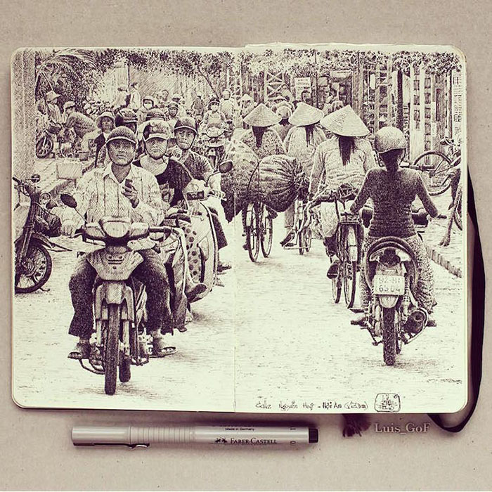 This Man Quit His Aeronautical Job To Travel The World And Here Is How His Notebooks Look Like This Man Quit His Aeronautical Job To Travel The World And Here Is How His Notebooks Look Like