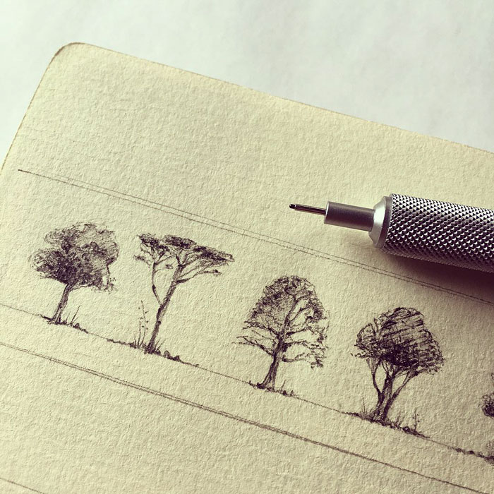 This Man Quit His Aeronautical Job To Travel The World And Here Is How His Notebooks Look Like This Man Quit His Aeronautical Job To Travel The World And Here Is How His Notebooks Look Like