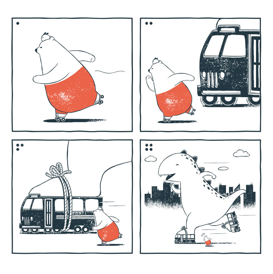 We Create Comics Without Any Dialogue That Have Unexpected And Sometimes Dark Endings (19 Pics) We Create Comics Without Any Dialogue That Have Unexpected And Sometimes Dark Endings (19 Pics)