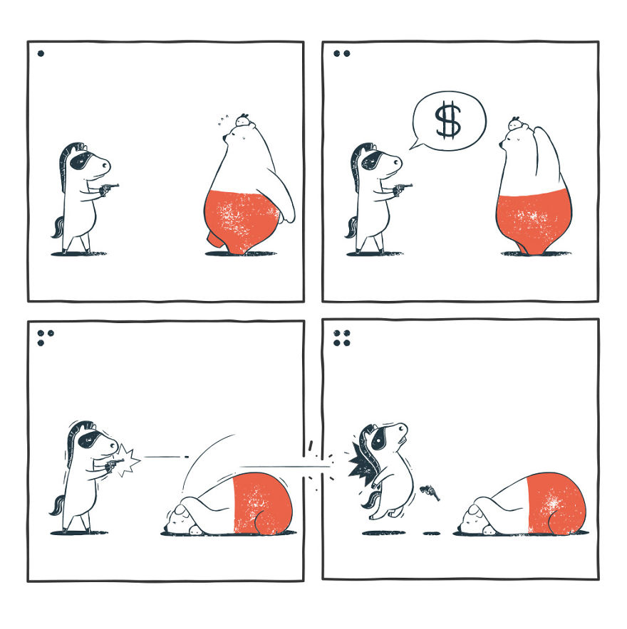 We Create Comics Without Any Dialogue That Have Unexpected And Sometimes Dark Endings (19 Pics) We Create Comics Without Any Dialogue That Have Unexpected And Sometimes Dark Endings (19 Pics)