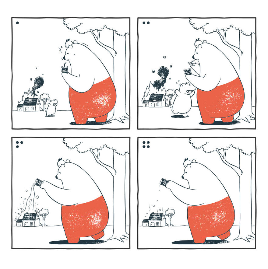 We Create Comics Without Any Dialogue That Have Unexpected And Sometimes Dark Endings (19 Pics) We Create Comics Without Any Dialogue That Have Unexpected And Sometimes Dark Endings (19 Pics)