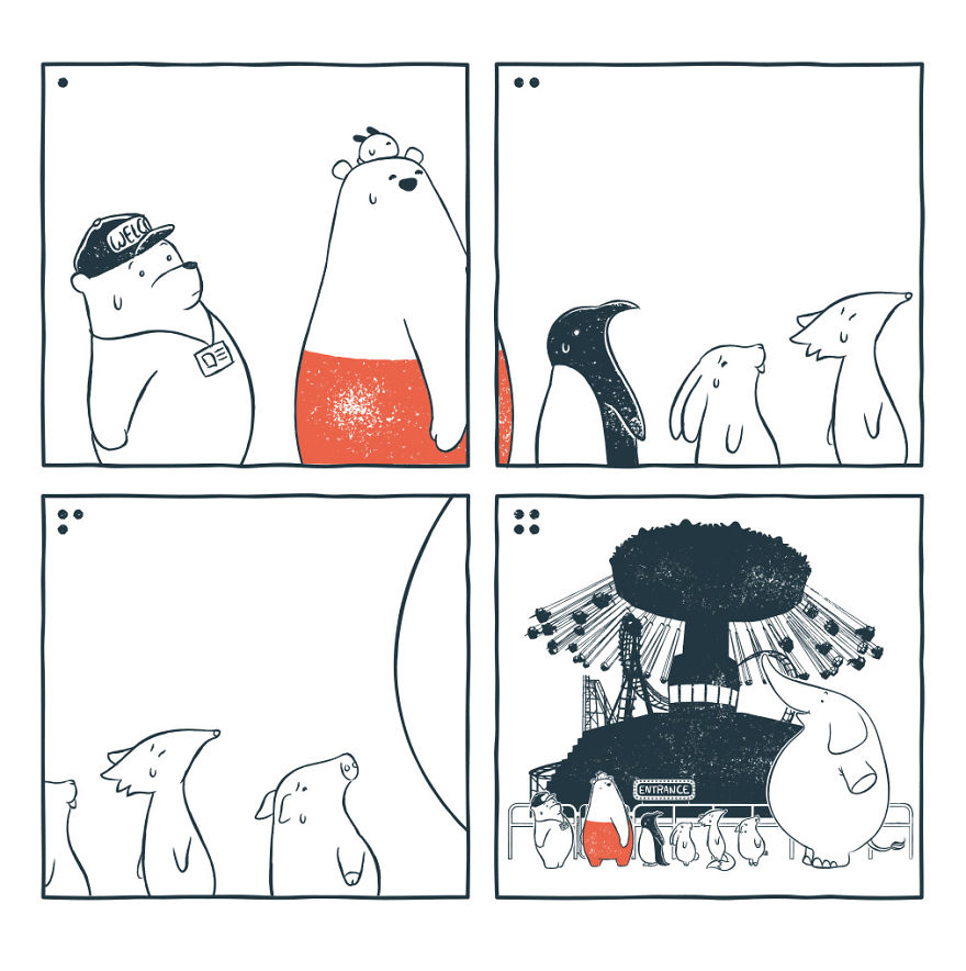 We Create Comics Without Any Dialogue That Have Unexpected And Sometimes Dark Endings (19 Pics) We Create Comics Without Any Dialogue That Have Unexpected And Sometimes Dark Endings (19 Pics)