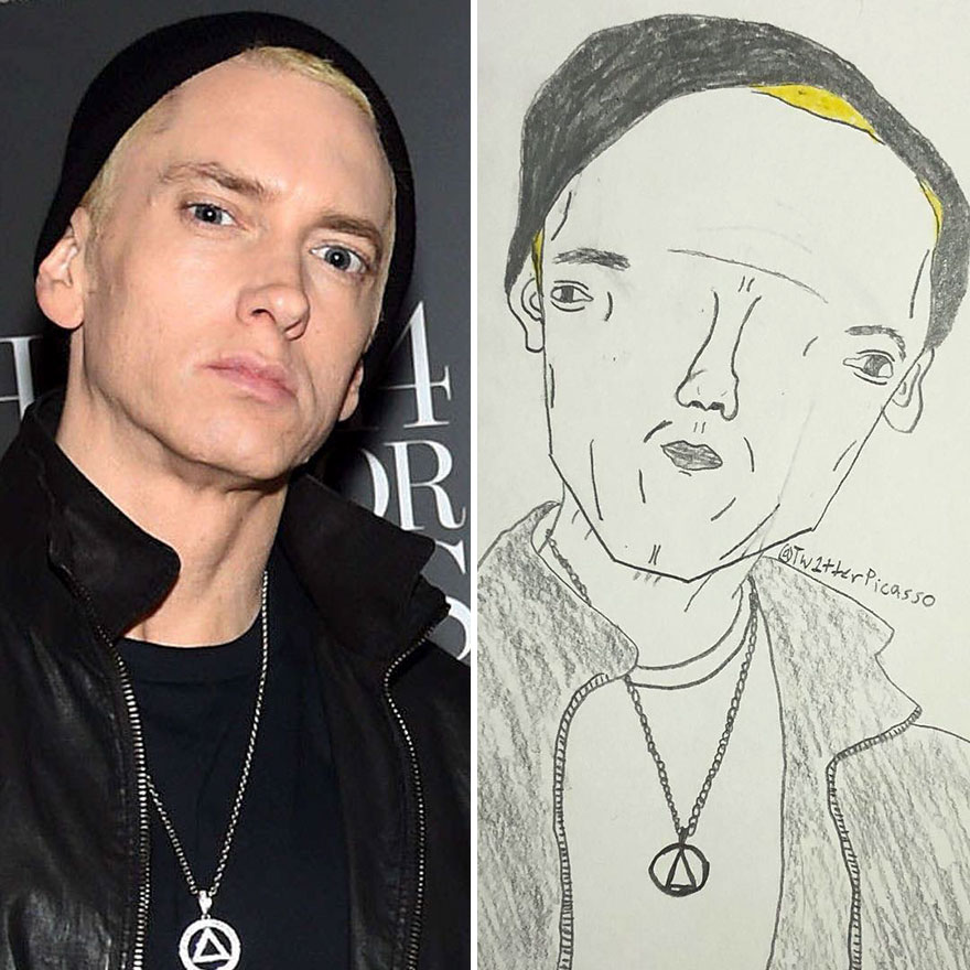 67 Bad Drawings Of Celebrities By Tw1tterPicasso That Cracked Us Up 67 Bad Drawings Of Celebrities By Tw1tterPicasso That Cracked Us Up