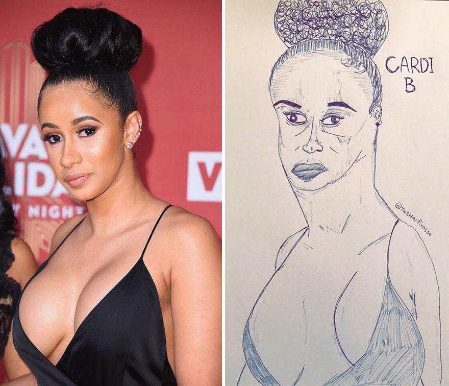 67 Bad Drawings Of Celebrities By Tw1tterPicasso That Cracked Us Up 67 Bad Drawings Of Celebrities By Tw1tterPicasso That Cracked Us Up
