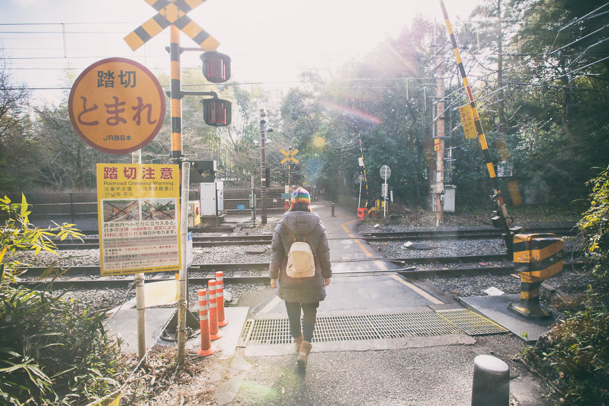 The No-Face Tourist In Japan