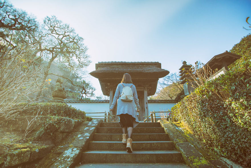 The No-Face Tourist In Japan