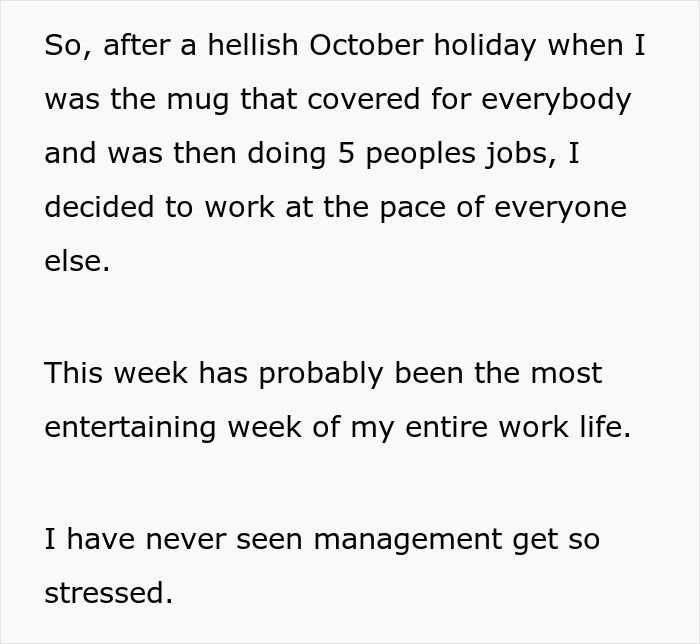 &#8220;I’m Doing The Roles Of 4 People&#8221;: Employee Decides To Stop Overworking