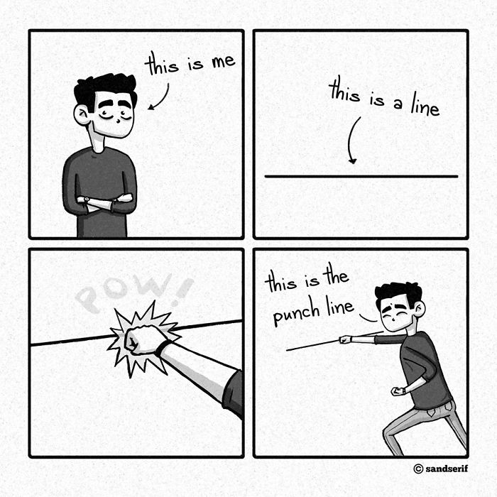 45 Dark And Amusing Comics That I Made About My Life To Express Myself