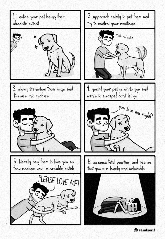 45 Dark And Amusing Comics That I Made About My Life To Express Myself