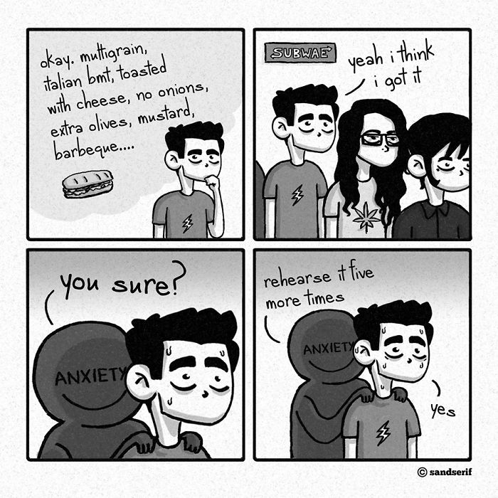 45 Dark And Amusing Comics That I Made About My Life To Express Myself