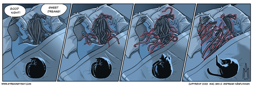 We’re A Married Couple Who Illustrate Our Everyday Problems With A Surreal Twist We’re A Married Couple Who Illustrate Our Everyday Problems With A Surreal Twist