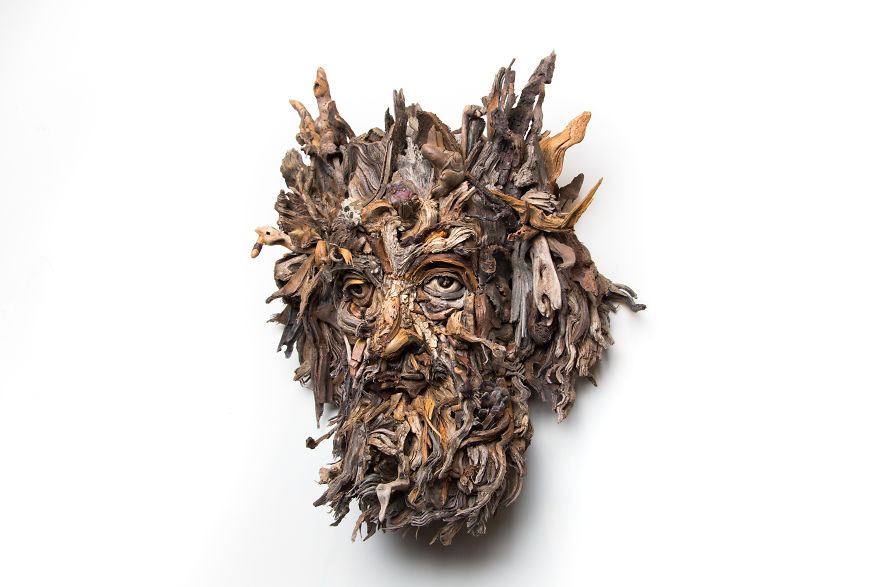 I Have Been Sculpting Faces And Bodies From Driftwood For Over 17 Years I Have Been Sculpting Faces And Bodies From Driftwood For Over 17 Years