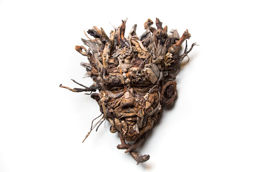 I Have Been Sculpting Faces And Bodies From Driftwood For Over 17 Years I Have Been Sculpting Faces And Bodies From Driftwood For Over 17 Years