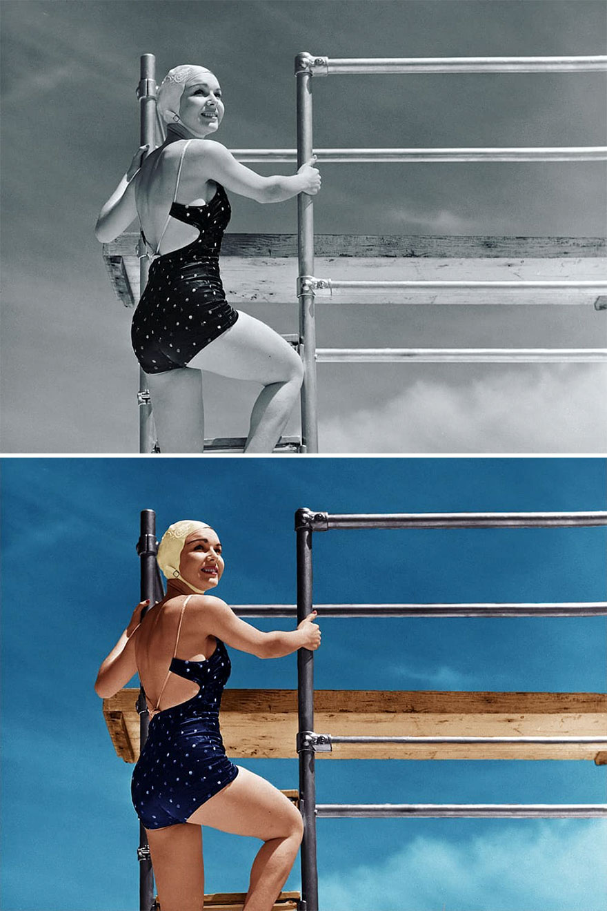 27 Old Photos Before And After I Colorized Them 27 Old Photos Before And After I Colorized Them