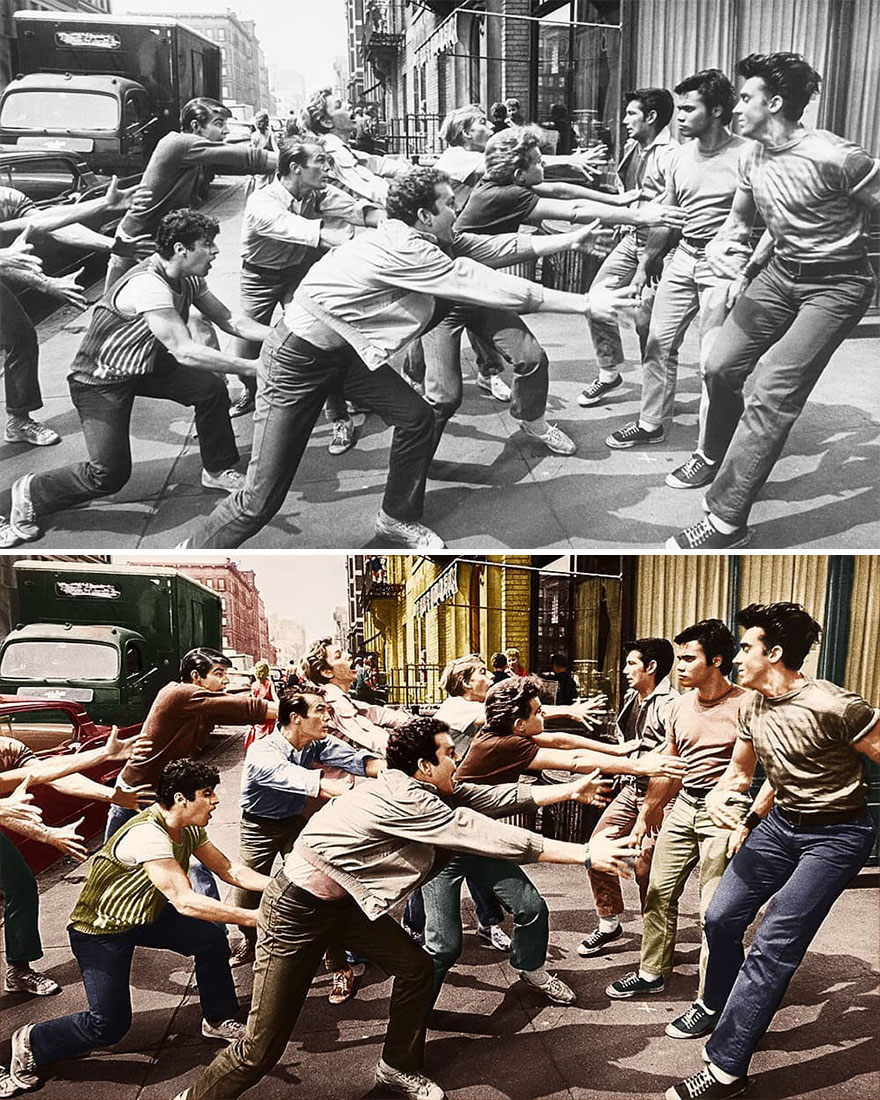 27 Old Photos Before And After I Colorized Them 27 Old Photos Before And After I Colorized Them