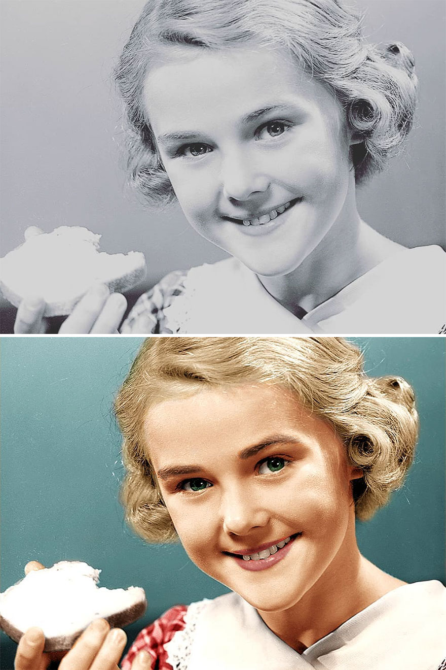 27 Old Photos Before And After I Colorized Them 27 Old Photos Before And After I Colorized Them
