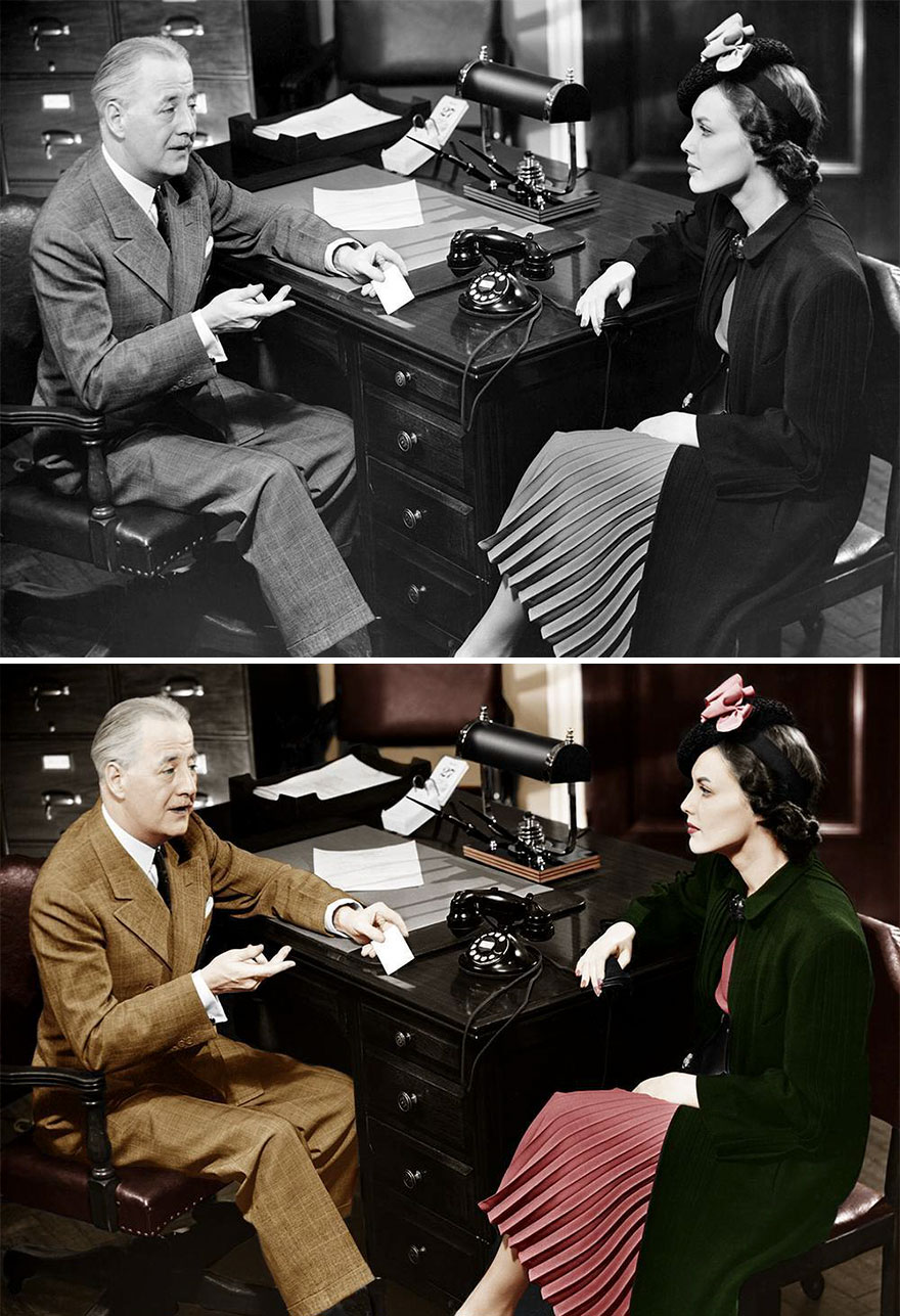 27 Old Photos Before And After I Colorized Them 27 Old Photos Before And After I Colorized Them