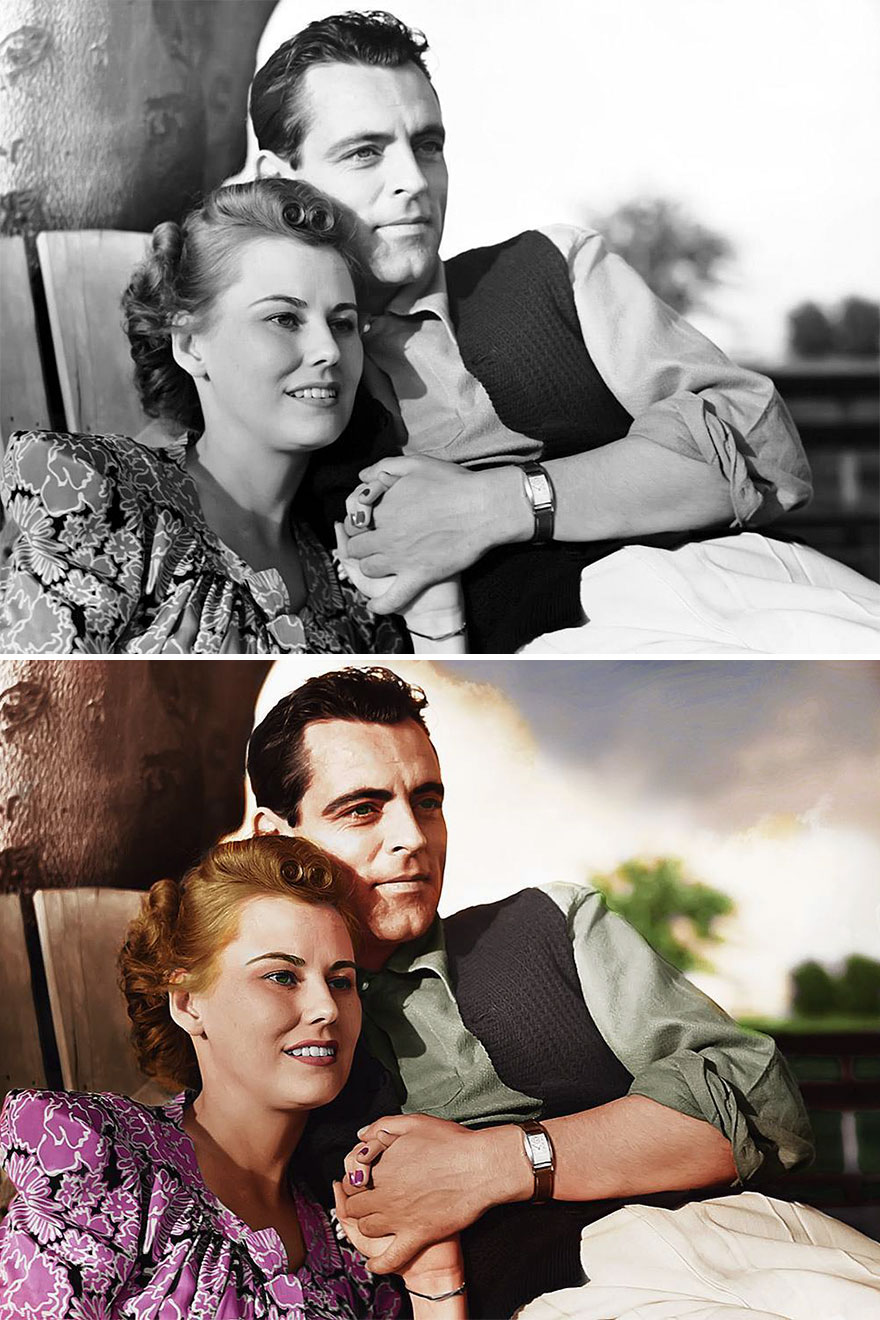 27 Old Photos Before And After I Colorized Them 27 Old Photos Before And After I Colorized Them