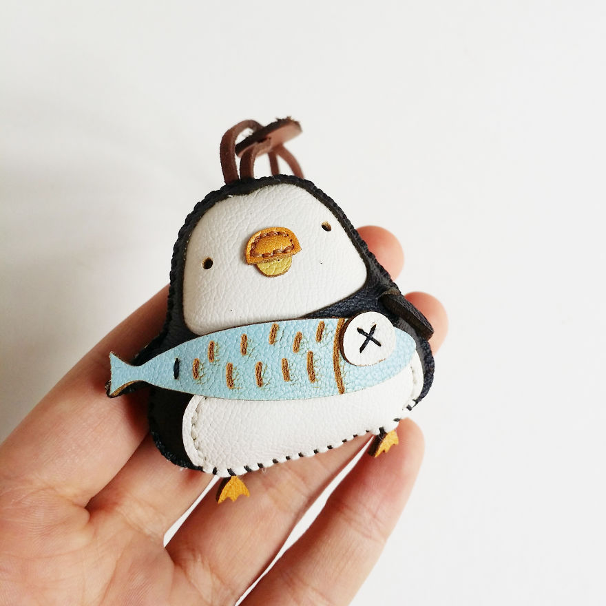 We Create Leather Charms That Let You Carry Your Favorite Animal Wherever You Go