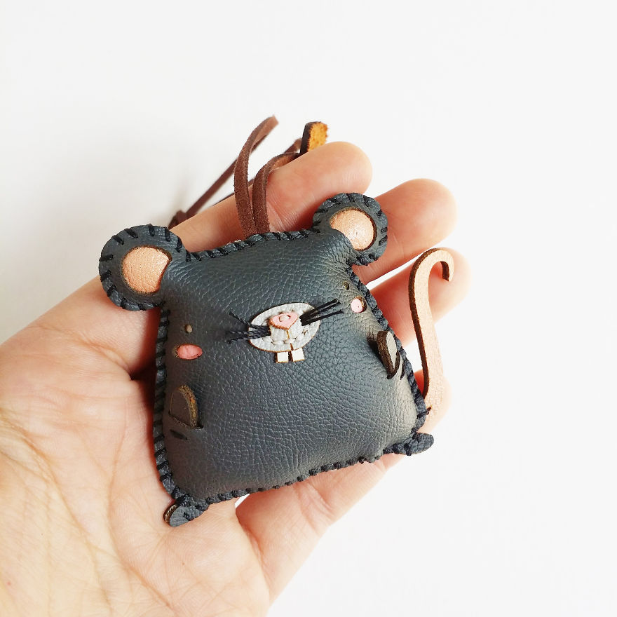 We Create Leather Charms That Let You Carry Your Favorite Animal Wherever You Go