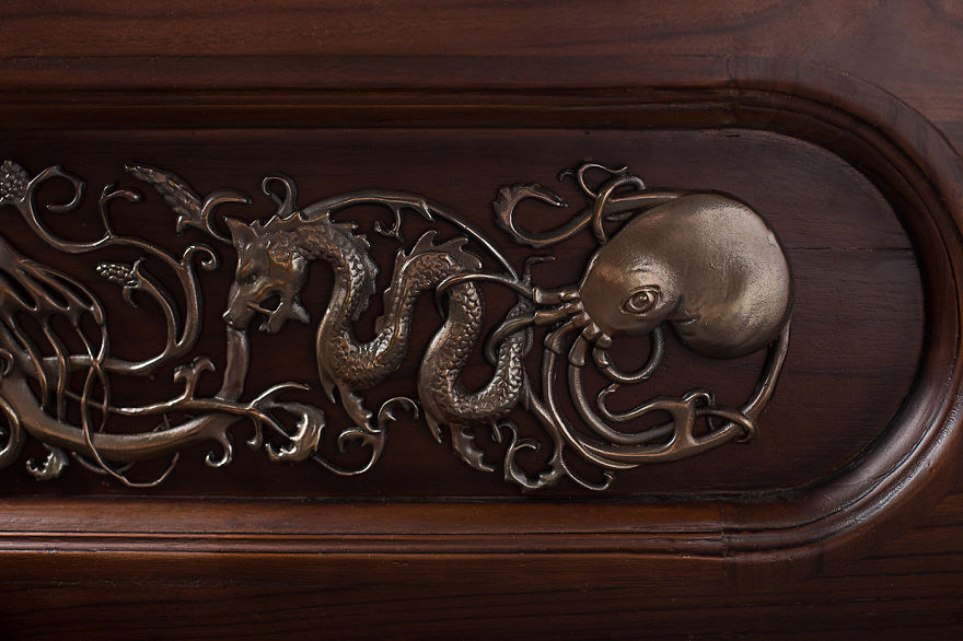 Finally, After 3 Years, I’ve Finished My 7.5-Foot Tall Triptych “The Sanctuary” Finally, After 3 Years, I’ve Finished My 7.5-Foot Tall Triptych “The Sanctuary”