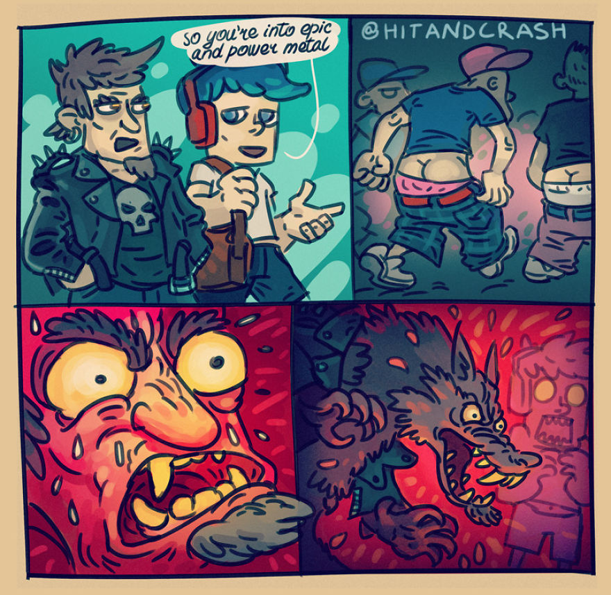 My 16 Comicstrips About Modern Life Of A Musichead My 16 Comicstrips About Modern Life Of A Musichead