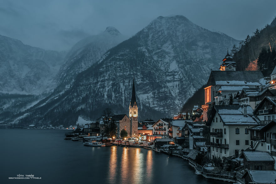 A Fairytale Town In The Alpines A Fairytale Town In The Alpines