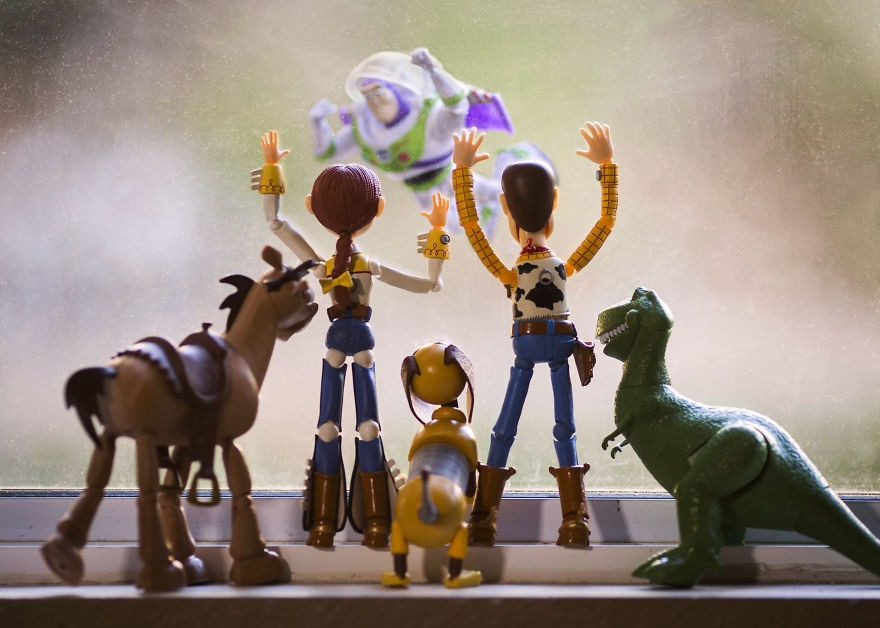 I Challenged Myself To Create A New Toy Story Photo Every Day For A Month