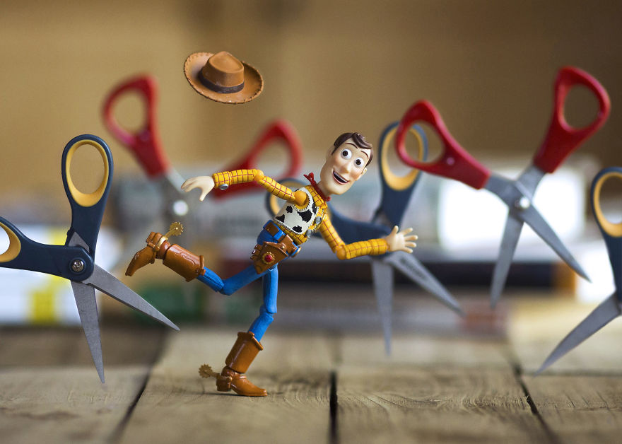 I Challenged Myself To Create A New Toy Story Photo Every Day For A Month