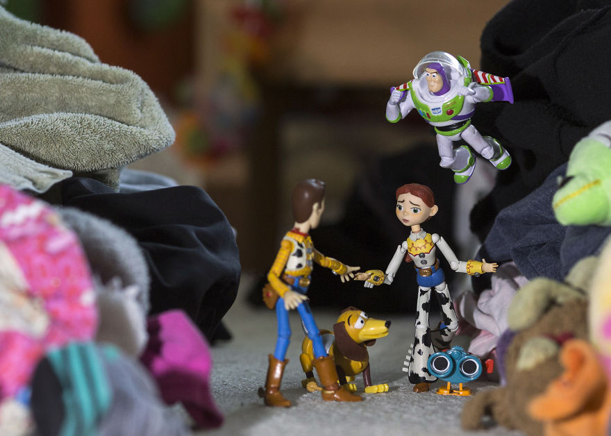 I Challenged Myself To Create A New Toy Story Photo Every Day For A Month