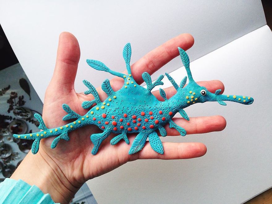 I Challenged Myself To Make 100 Clay Creatures As A Part Of 100 Day Project, And Here&#8217;s The Result So Far