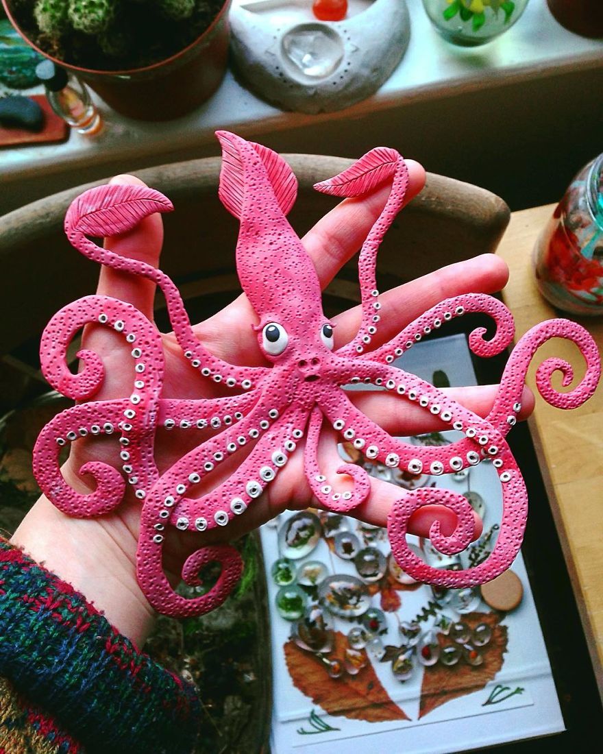 I Challenged Myself To Make 100 Clay Creatures As A Part Of 100 Day Project, And Here&#8217;s The Result So Far