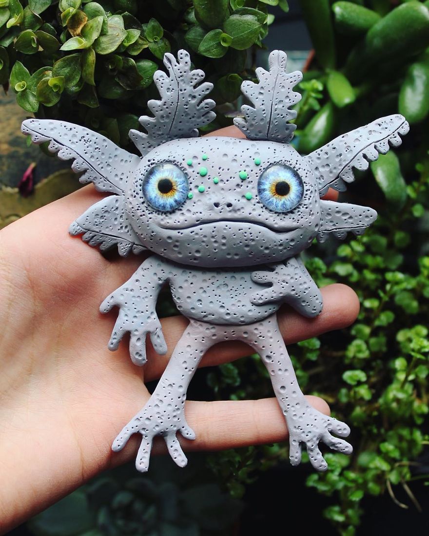 I Challenged Myself To Make 100 Clay Creatures As A Part Of 100 Day Project, And Here&#8217;s The Result So Far