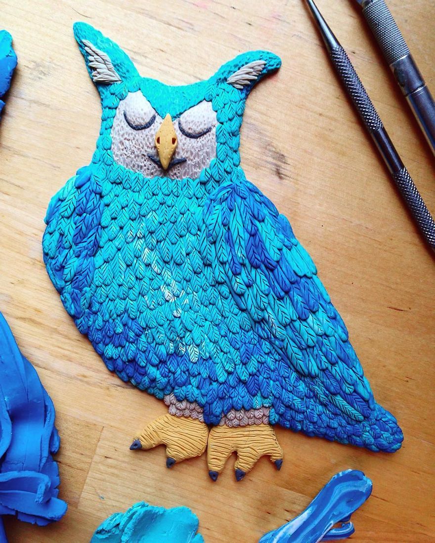 I Challenged Myself To Make 100 Clay Creatures As A Part Of 100 Day Project, And Here&#8217;s The Result So Far