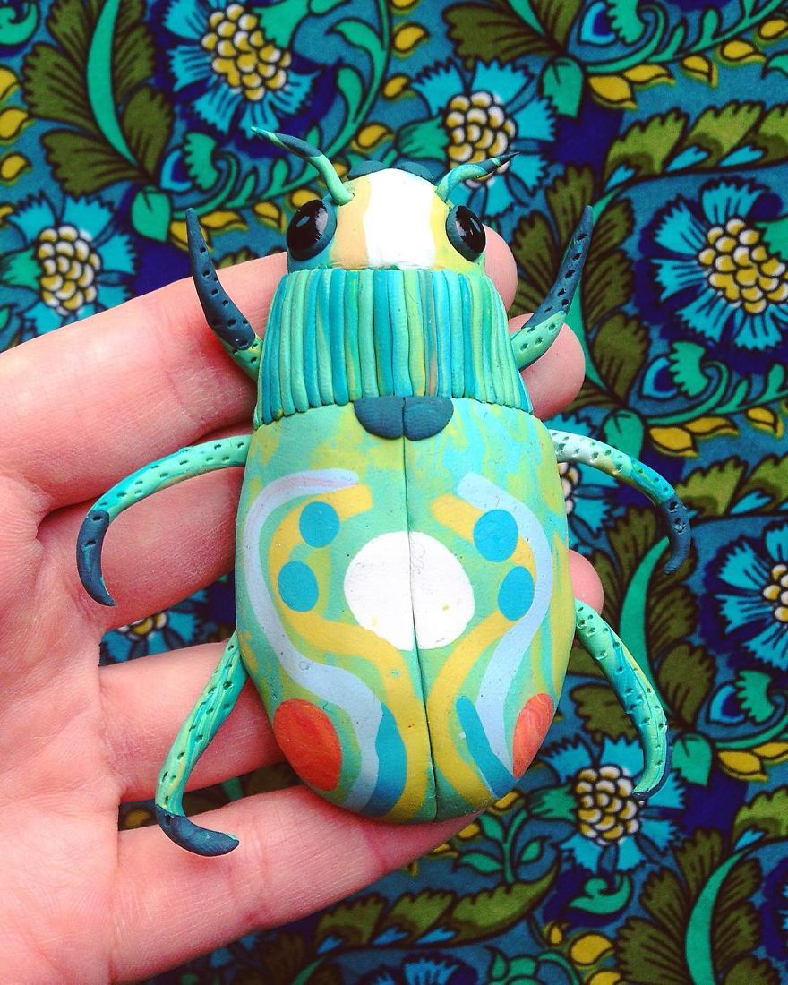 I Challenged Myself To Make 100 Clay Creatures As A Part Of 100 Day Project, And Here&#8217;s The Result So Far